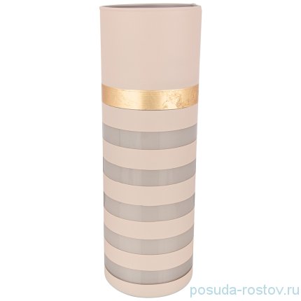 Ваза для цветов 10 х 30 см &quot;Cilindro glamour grigio&quot; / 269697
