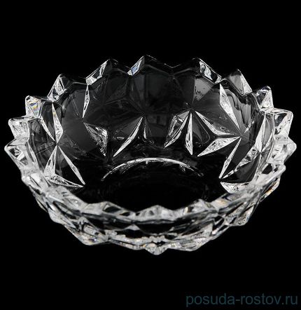 Ваза для конфет 10,6 см &quot;Glacier /Без декора&quot; хрусталь Йиглава / 090713