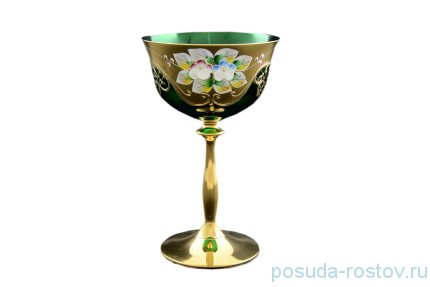 Креманка/мартинка 280 мл 1 шт &quot;Анжела /Лепка зелёная&quot; / 166040