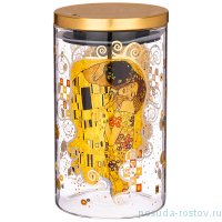 Банка для сыпучих продуктов 1,2 л &quot;Поцелуй /Г. Климт&quot; / 254456