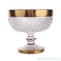 Ваза для конфет 15,5 см н/н &quot;Снежинка с золотом 2&quot; / 157422