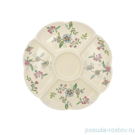 Менажница 34,5 см 5-ти секционная &quot;Artigianato ceramico /Прованс&quot; / 253211
