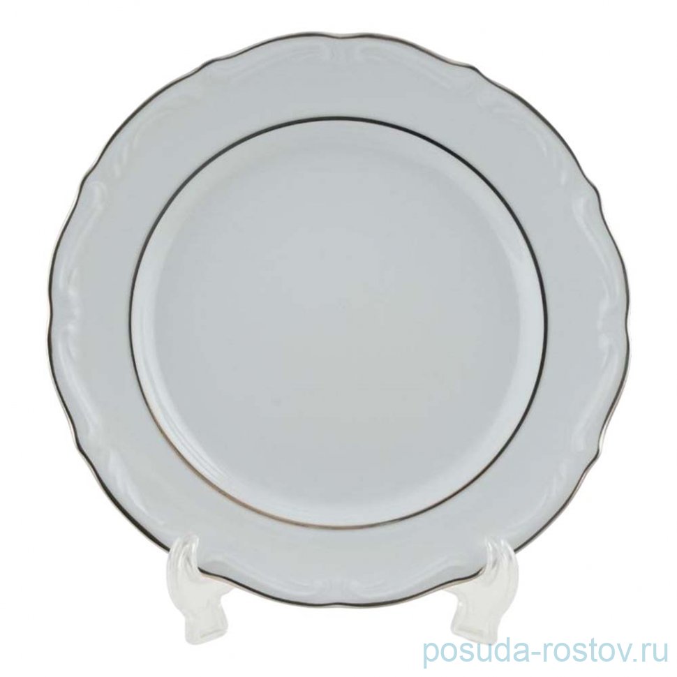 Набор тарелок 25 см 6 шт "Престиж /Marquise Platinum" / 338175