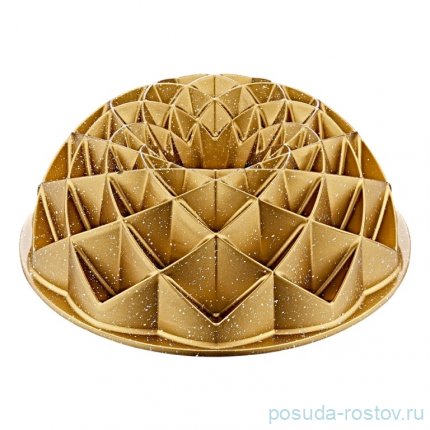 Форма для кекса 24 см антипригарное покрытием золотая &quot;GRANIT CAKE MOULD&quot; / 288935