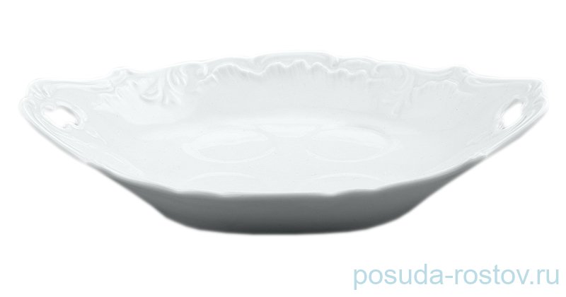 Поднос для специй 17 см с ручками "Рококо /Без декора" / 111585
