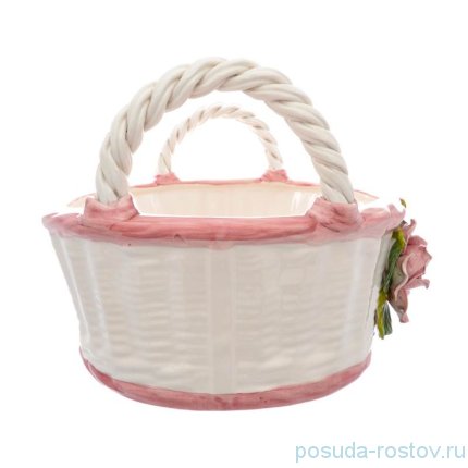 Корзина 49 х 35 см овальная &quot;Розы&quot; / 275746