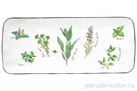 Блюдо 36 х 15,5 см прямоугольное &quot;Herbarium&quot; (подарочная упаковка) / 291566
