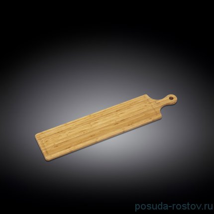 Доска сервировочная 66 x 15 см длинная с ручкой  / 260190