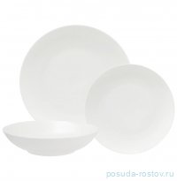 Набор тарелок 18 предметов (20, 19, 27,5 см) &quot;White Basics&quot; / 369124