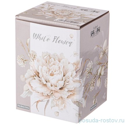 Подставка для чайных ложек 16 х 10 см &quot;White flower&quot; / 236284