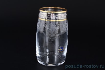 Стаканы для воды 250 мл 6 шт &quot;Идеал /Панто /Платиновый кант&quot; / 118334