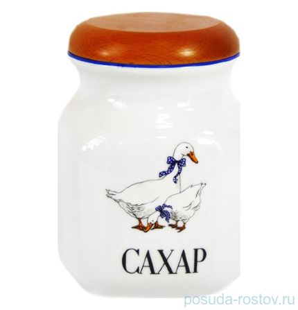Банка 600 мл Сахар &quot;Гуси&quot; / 068856
