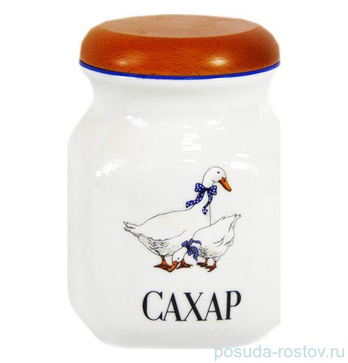 Банка 600 мл Сахар "Гуси" / 068856