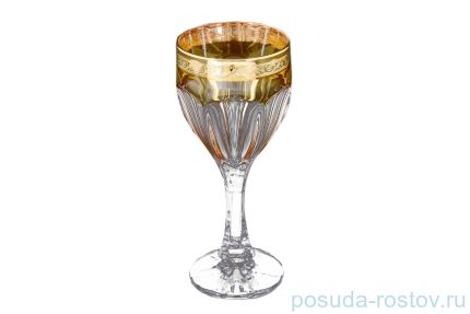 Бокалы для белого вина 190 мл 6 шт &quot;Сафари /Арлекино&quot; янтарный / 124833