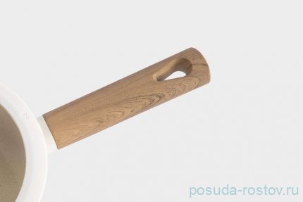 Ковш 16 см с крышкой антипригарное покрытие молочный 1,2 л &quot;Palisander&quot; / 374693