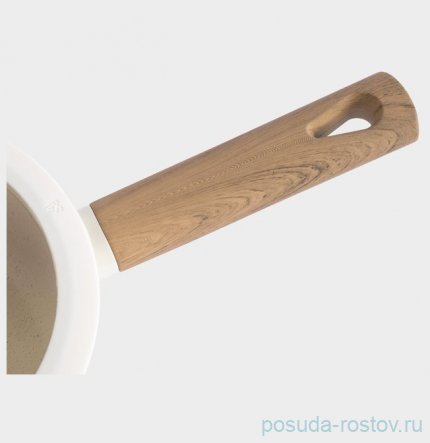 Ковш 16 см с крышкой антипригарное покрытие молочный 1,2 л &quot;Palisander&quot; / 374693