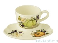 Чайная пара 500 мл 1 шт &quot;Artigianato ceramico /Тыква&quot; / 149434