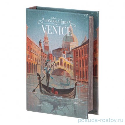 Шкатулка-книжка 13,5 х 9,5 х 2,8 см &quot;Venice&quot; / 353570