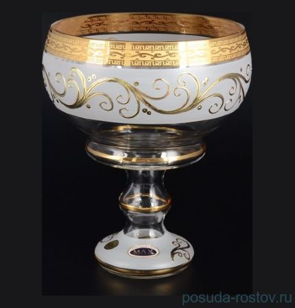 Конфетница 20 см н/н белая &quot;Антик&quot; / 099261