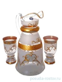 Набор для воды 7 предметов (кувшин 1,5 л + 6 стаканов) &quot;Королевский /Махарадже золото&quot; / 026522