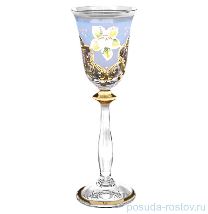Рюмки 60 мл 6 шт "Анжела /Лепка васильковая" U-R / 059875