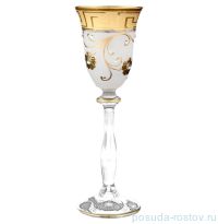 Рюмки 60 мл 6 шт &quot;Анжела /Версаче /Золотые цветы и Стразы&quot; R-G / 053165