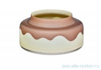 Ваза для цветов 9 х 20 см &quot;Candyland /жёлто-коричневая&quot; / 351876