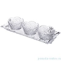 Набор розеток 13 х 13 х 6 см 3 шт на подставке 43 х 17 х 3 см &quot;Muza&quot; / 190117