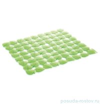 Коврик для раковины 32 x 28 см зелёный Листочки &quot;Tescoma /CLEAN KIT&quot; / 141590
