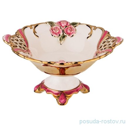 Фруктовница 36 х 33 х 17 см н/н &quot;розы и стразы&quot; / 190865