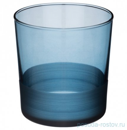 Стаканы для воды 380 мл 4 шт &quot;Mat &amp; shiny /Blue+Grey&quot; / 328664