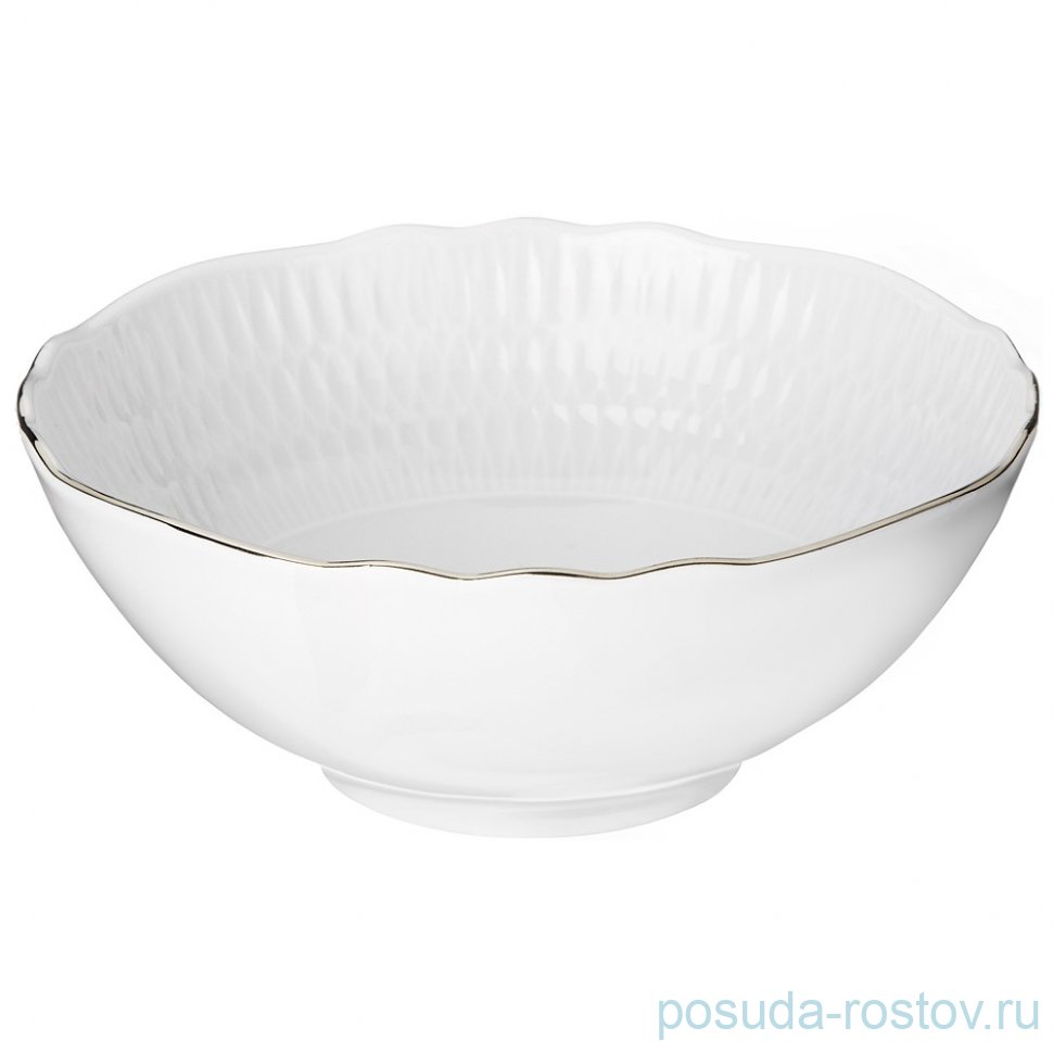 Салатник 14 х 5,5 см "Cофия /Отводка платина"  / 296320