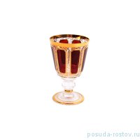 Бокалы для белого вина 150 мл 6 шт &quot;Эгерманн /Рубин в золотой оправе&quot; / 150728