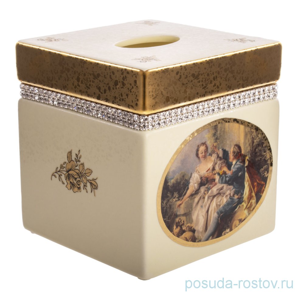 Подставка для салфеток "Барокко /Стразы /Bruno Costenaro" / 173966