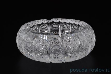 Пепельница 15 см &quot;Glasspo /Хрусталь резной&quot; / 006658