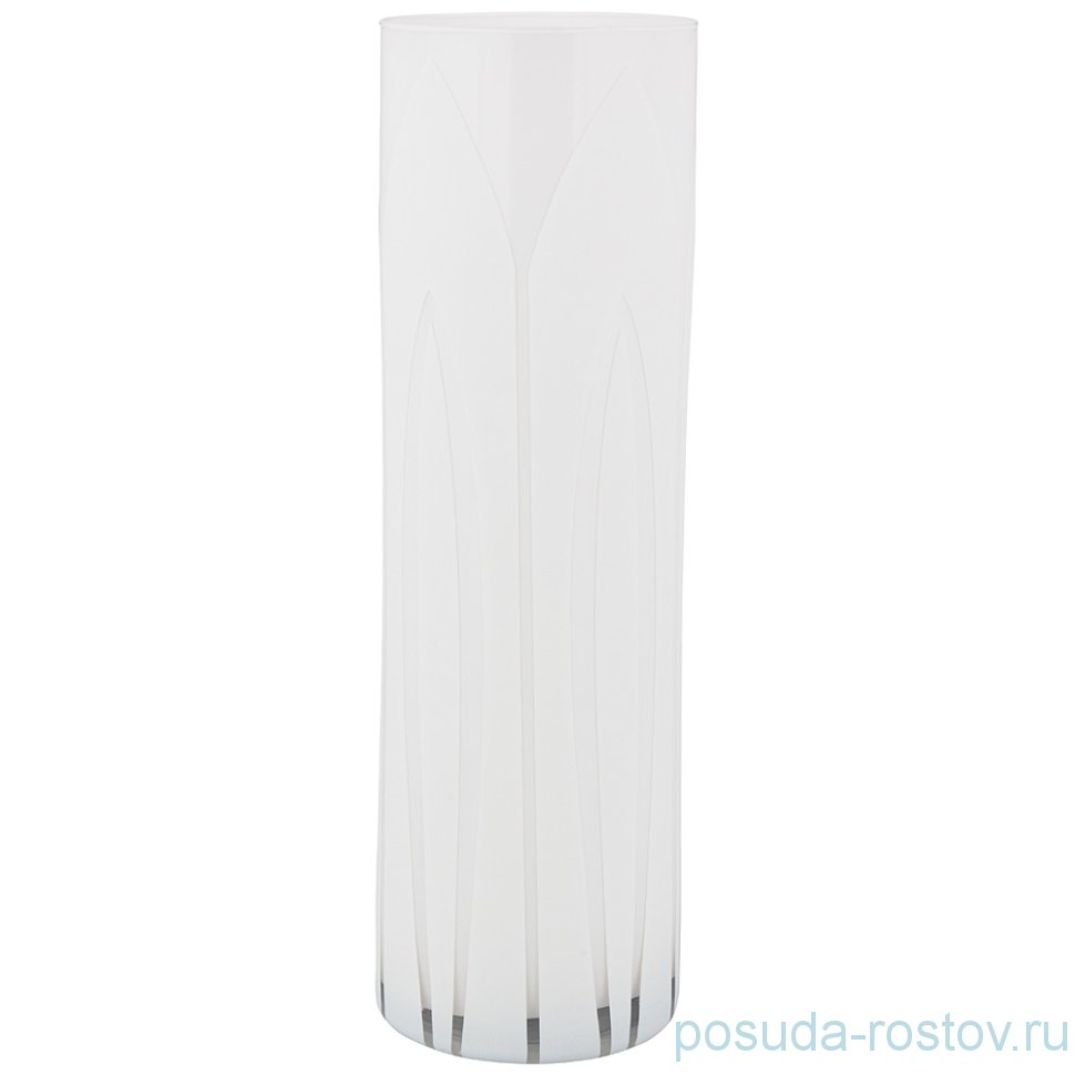 Ваза для цветов 40 см "Cilindro casandra /White" / 269707