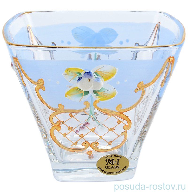 Ваза для конфет 13 см "Лепка васильковая" U-R / 097894