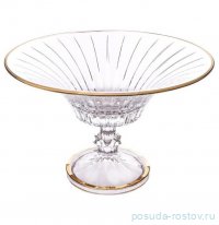 Фруктовница 32 см н/н &quot;Таймлесс /Отводка золото&quot; AS Crystal  / 347598