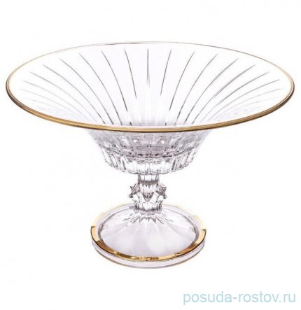 Фруктовница 32 см н/н &quot;Таймлесс /Отводка золото&quot; AS Crystal  / 347598