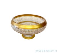 Ваза для фруктов 22 х 14 см н/н &quot;Barok /Золото&quot; / 256481