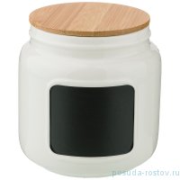 Банка для сыпучих продуктов 14 см с окошком для надписи &quot;Native&quot; / 209670