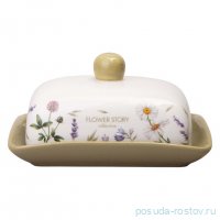 Масленка 17 х 12,5 х 8,5 см &quot;Flower story&quot; / 363887
