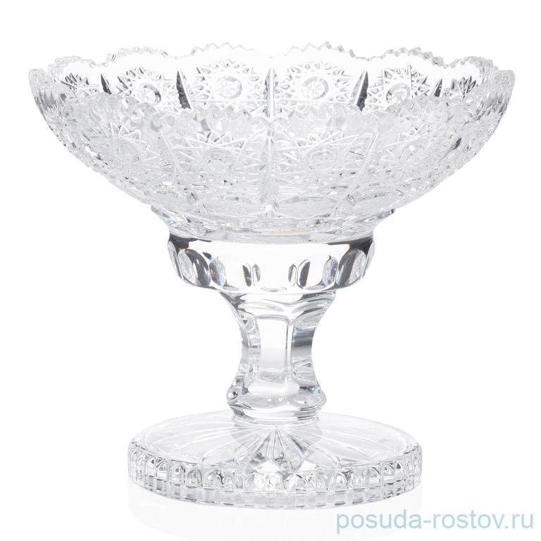 Конфетница 13 см н/н "Хрусталь резной" / 350441