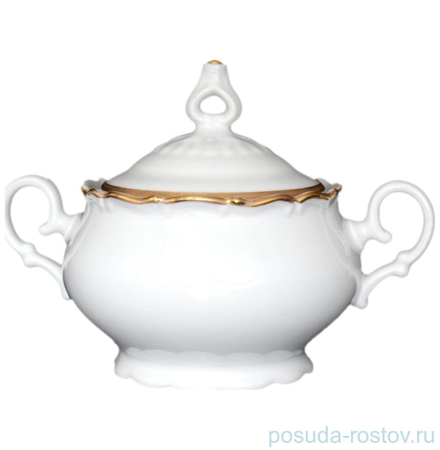Сахарница "Офелия /Золотая отводка" / 013606