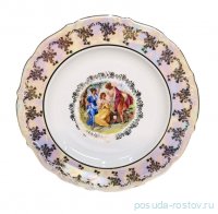 Блюдо 30 см круглое &quot;Мария-Тереза /Мадонна перламутр&quot; R-L / 264265