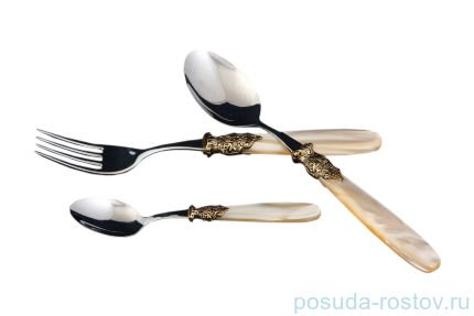 Столовые приборы 36 предметов &quot;Paris Antique Gold /Champagne Steel&quot; / 114541