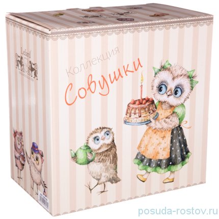 Набор для завтрака 3 предмета &quot;совушки&quot; / 224944