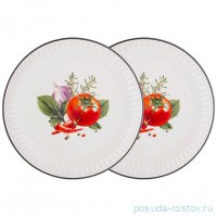 Набор тарелок 21 х 1,8 см 2 шт &quot;Kitchen passions&quot;  / 332284