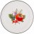 Набор тарелок 21 х 1,8 см 2 шт &quot;Kitchen passions&quot;  / 332284