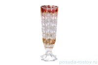 Ваза для цветов 33 см н/н &quot;Диаманд /Пикалино /янтарно-красная&quot; R-G / 124682